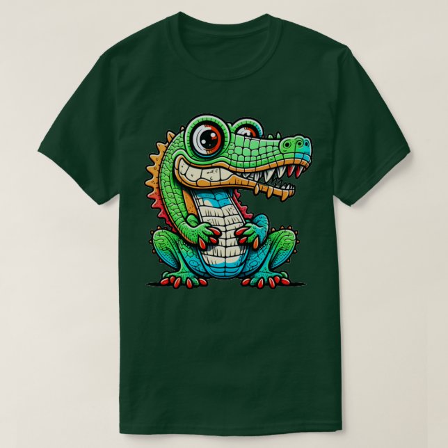 T-shirt crocodile (Design devant)