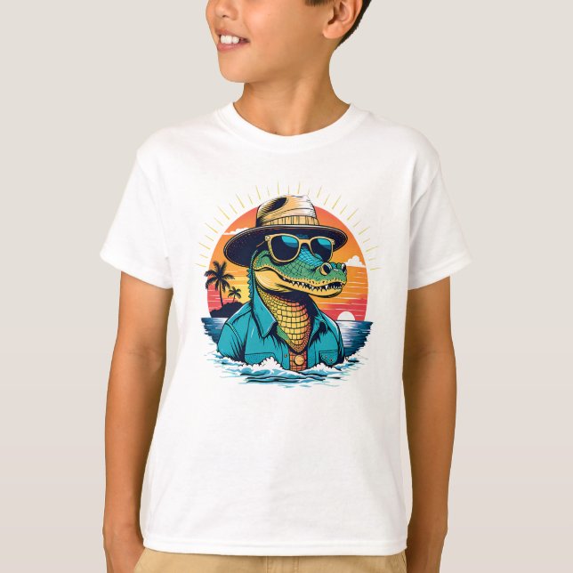 T-shirt Crocodile (Devant)