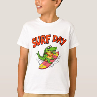 T-shirt Crocodile cool - Plage d'été amusante Art