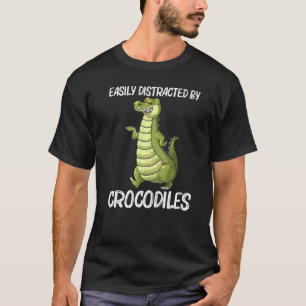T-shirt Crocodile Cool Pour Hommes Femmes Alligator Reptil