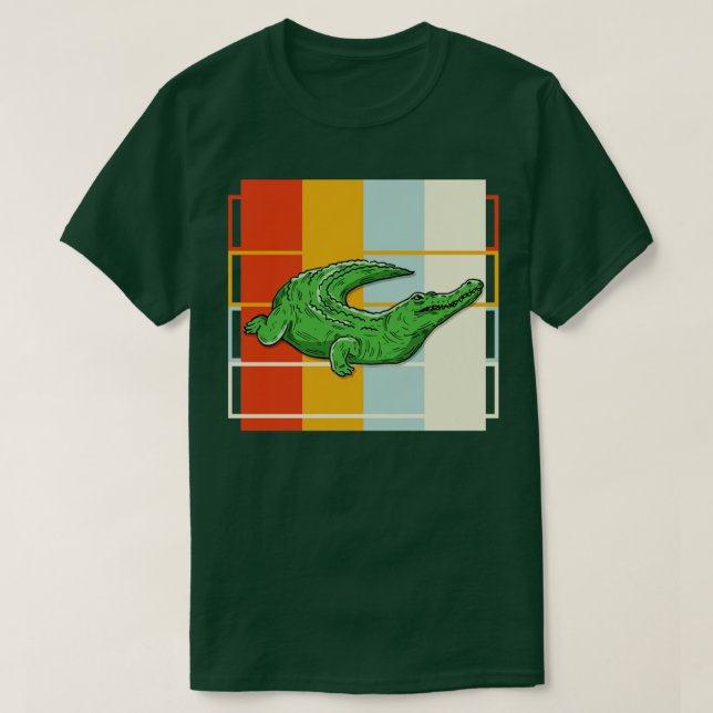 T-shirt Crocodile d'alligator (Design devant)