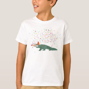 T-shirt Crocodile d'alligator - Animaux ayant une fête