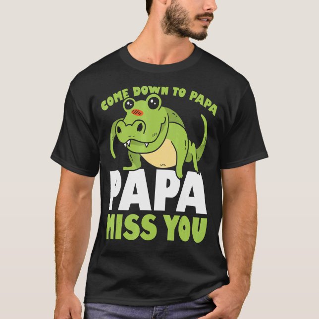T-shirt Crocodile d'alligator pour alligators Crocodile (Devant)