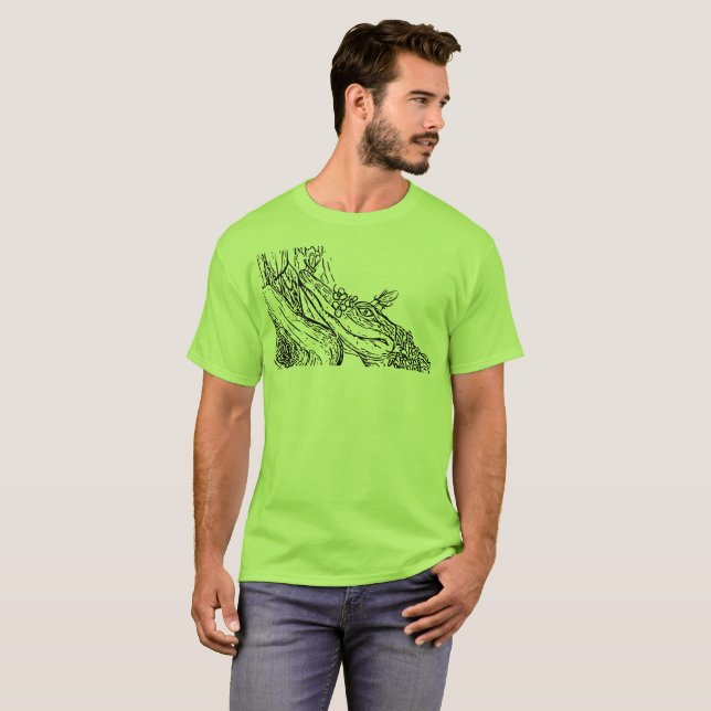 T-shirt Crocodile de Chill (Devant entier)