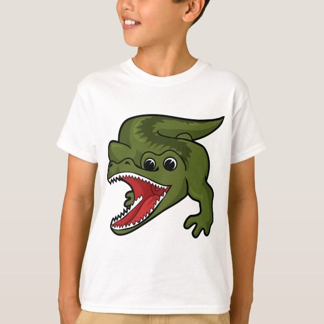 T-shirt Crocodile design (Devant)