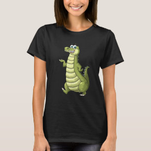 T-shirt Crocodile Drôle Pour Hommes Femmes Alligator Amour