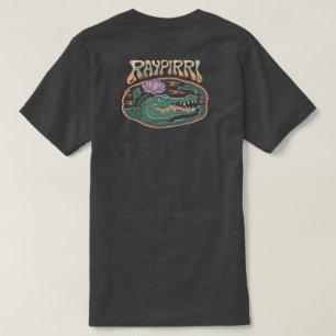 T-shirt Crocodile et Lotus - Raypirri
