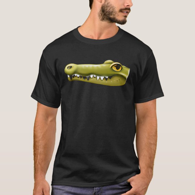 T-shirt Crocodile Head (Devant)