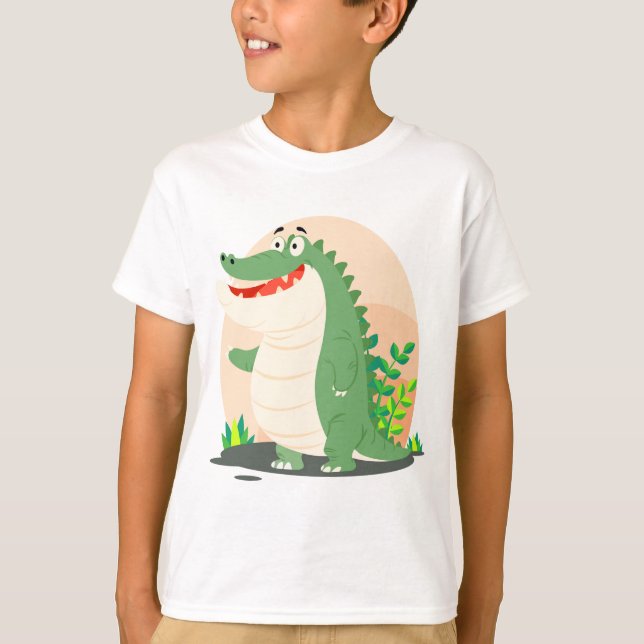 T-shirt Crocodile mignon (Devant)