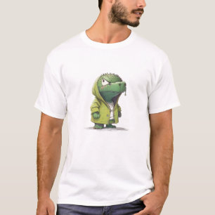 T-shirt Crocodile mignonne Adorable Illustration humoristi