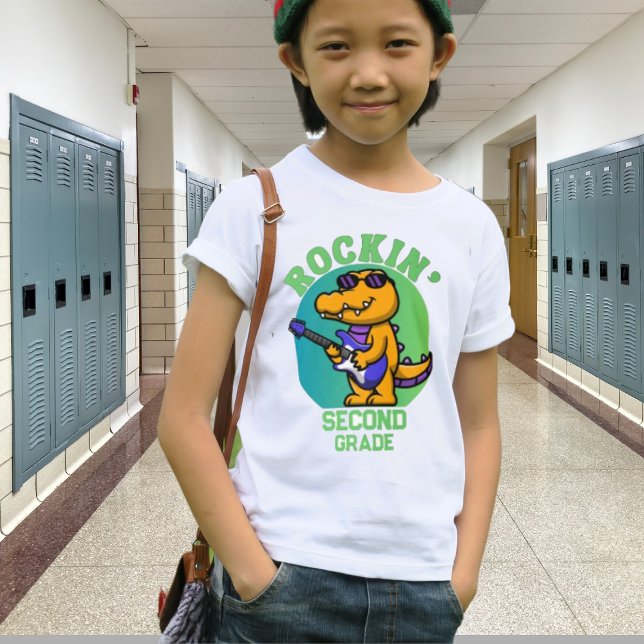 T-shirt Crocodile Musical Retour À L'École Niveau Customis (Créateur téléchargé)