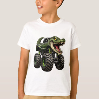 T-shirt Crocodile Off-Road Monster Truck