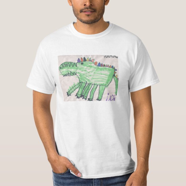 T-shirt Crocodile par DesignsByKai (Devant)