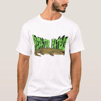T-shirt Crocodile Sauvage Prédateur Patience T SHIRT