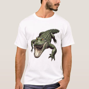 T-shirt crocodile vintage