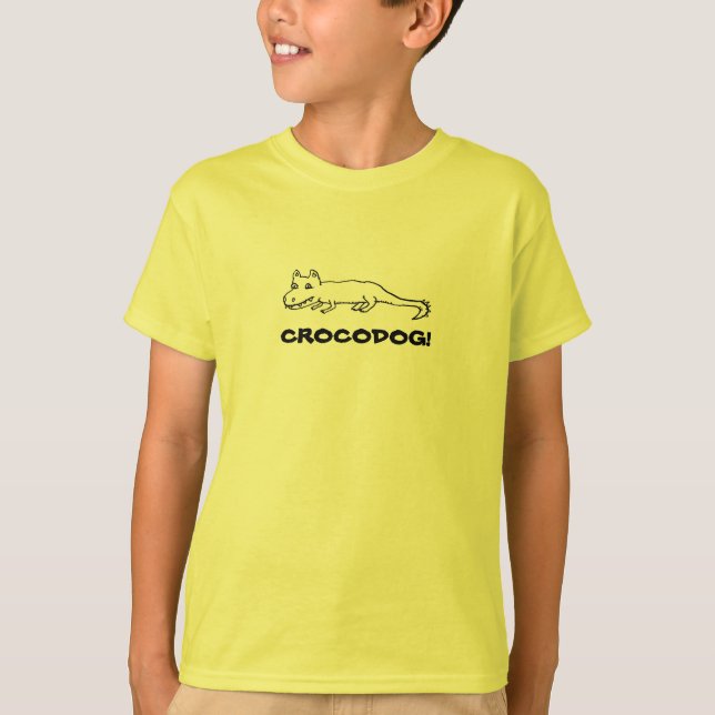 T-shirt crocodog, CROCODOG ! (Devant)