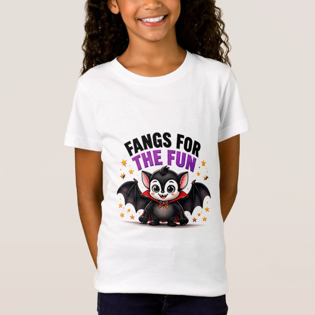 T-Shirt Crocs Pour Le Plaisir Bébé Vampire Mignon Hallowee (Devant)