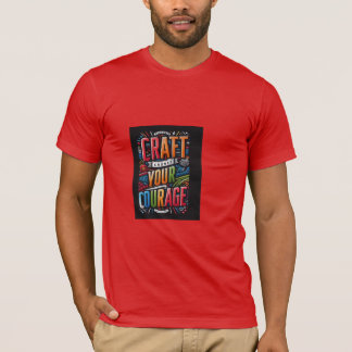 T-shirt Croft Your Courage