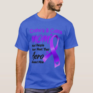 T-shirt Crohns Colitis MOM La plupart des gens ne rencontr