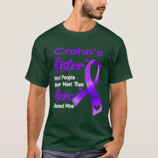 T-shirt Crohns Soeur La plupart des gens ne rencontrent ja