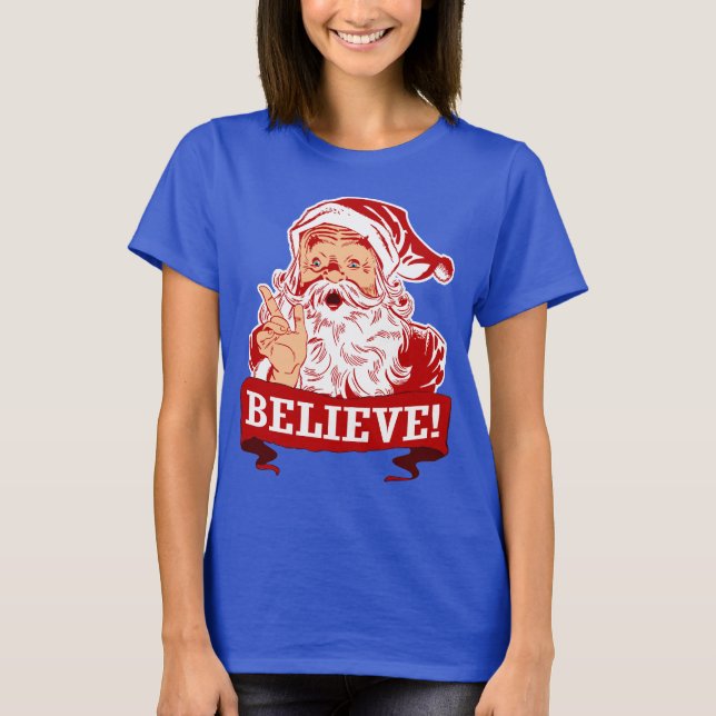 T-shirt Croire Au Père Noël (Devant)