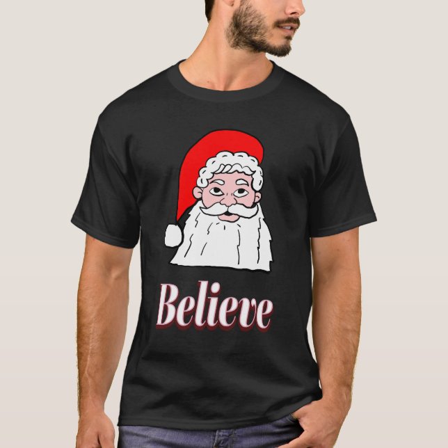 T-shirt Croire au Père Noël (Devant)