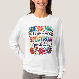 T-shirt Croire au Spectre des Possibilités