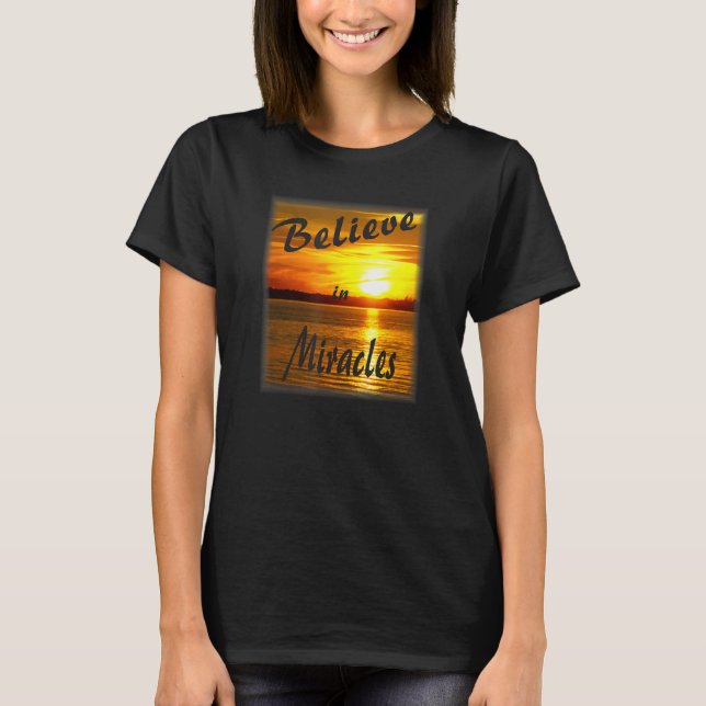 T-shirt Croire Aux Miracles (Devant)