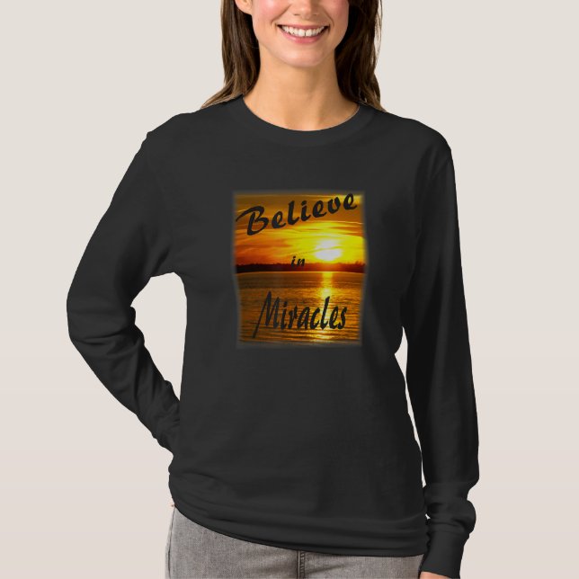 T-shirt Croire Aux Miracles (Devant)