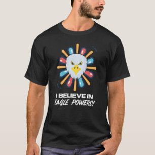 T-shirt Croire dans Eagle Powers Nacho Lucha Libre Lutte