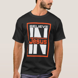 T-shirt Croire En Jésus Aimer Jésus Église de foi chrétien