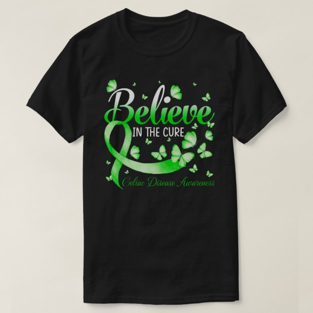 T-shirt Croire En La Maladie Céliaque Cure Sensibilisation (Design devant)