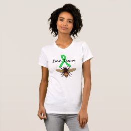 T-shirt Croire en l'abeille miel Mignon  Chemise Lyme