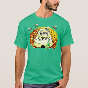 T-shirt Croire en l'abeille Nid d'abeille Maladie de Lyme 