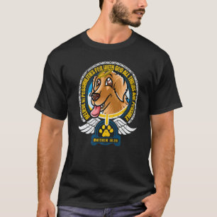 T-shirt Croire en possibilités Dieu chrétien Retriever dor