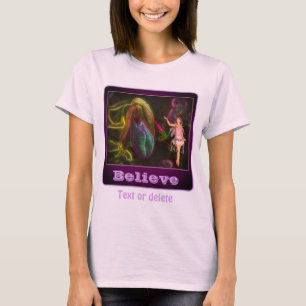 T-shirt Croire Fée et Sabot de Vénus Inspirant