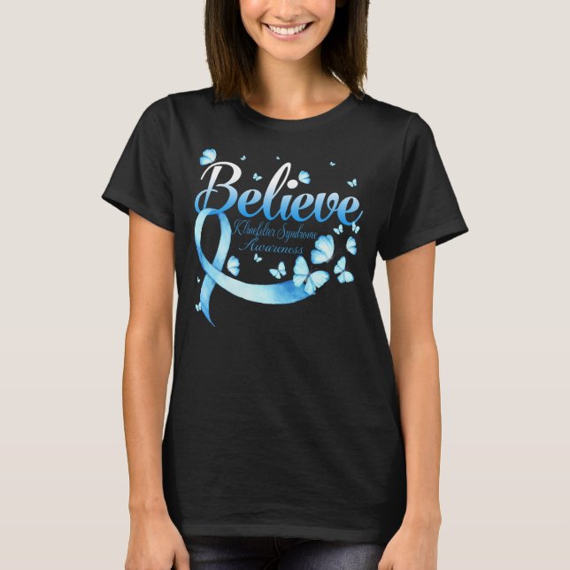 T-shirt Croire KLINEFELTER SYNDROME Papillon (Devant)