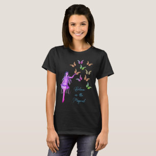 T-shirt Croire les papillons Fairy Inspirational