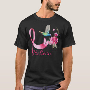 T-shirt Croire que le ruban Hummingbird est sensibilisé au
