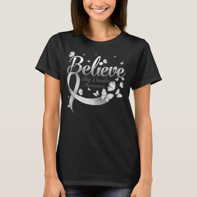 T-shirt Croire SLEEP TROUBLES Papillon (Devant)