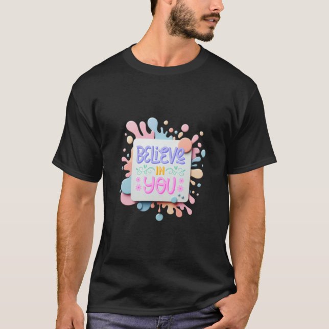 T-shirt Crois en toi (Devant)