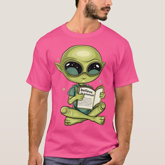 T-shirt Crois En Toi-Même, Ufo (Devant)