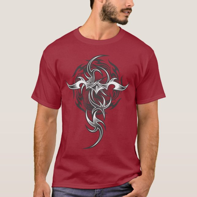 T-shirt croisé frais (Devant)