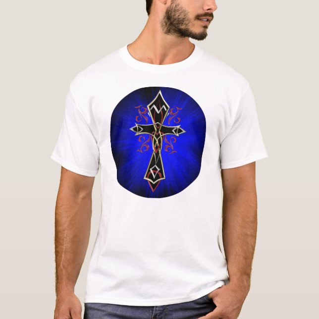 T-shirt croisé tribal celtique (Devant)