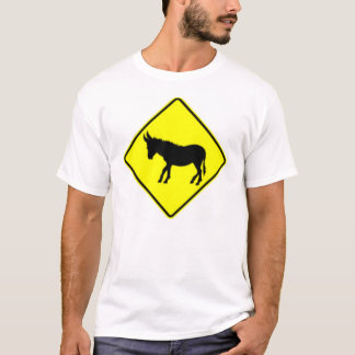T-shirt croisement d'âne