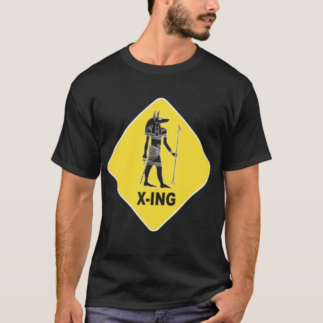 T-shirt Croisement d'Anubis (Devant)