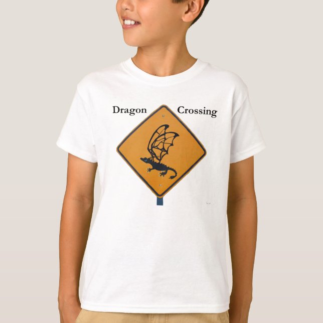 T-shirt Croisement de dragon (Devant)