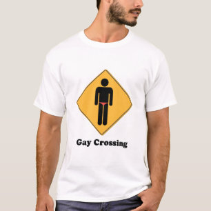T-shirt Croisement Gay