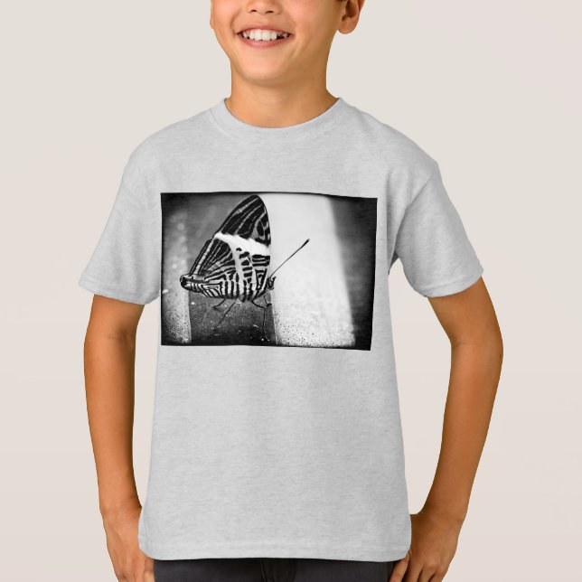T-shirt croisement papillon (Devant)
