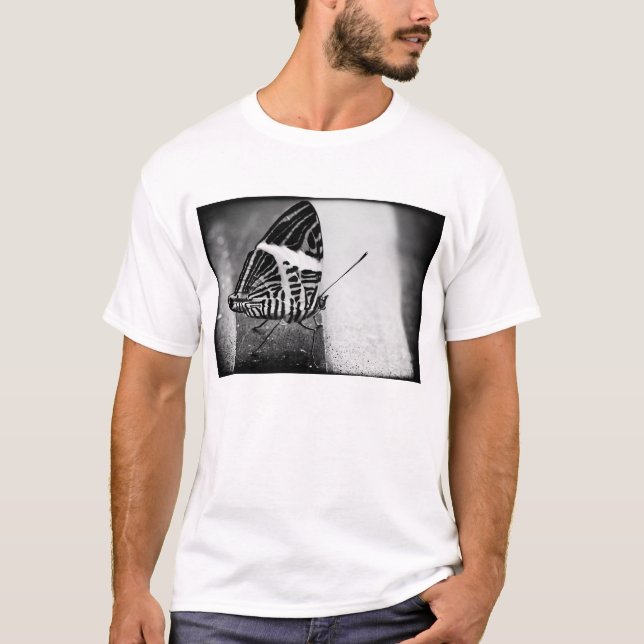 T-shirt croisement papillon (Devant)
